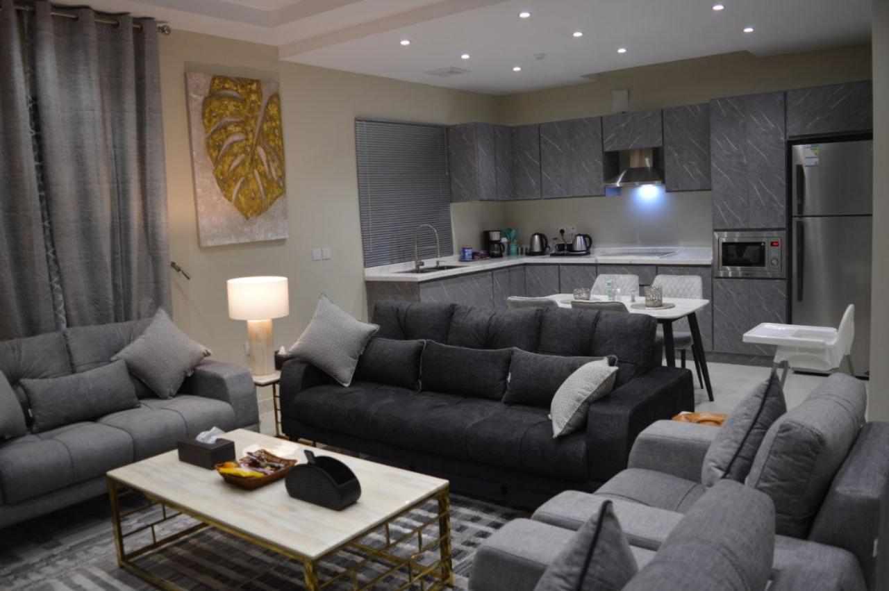 الشقق الفاخرة Modern Apartments Of 3 Bedrooms 5 Minutes To Haram Medina Luaran gambar
