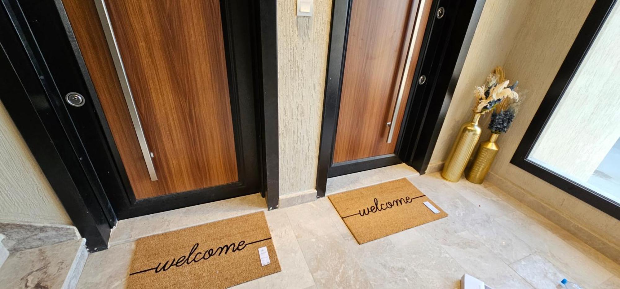 الشقق الفاخرة Modern Apartments Of 3 Bedrooms 5 Minutes To Haram Medina Luaran gambar