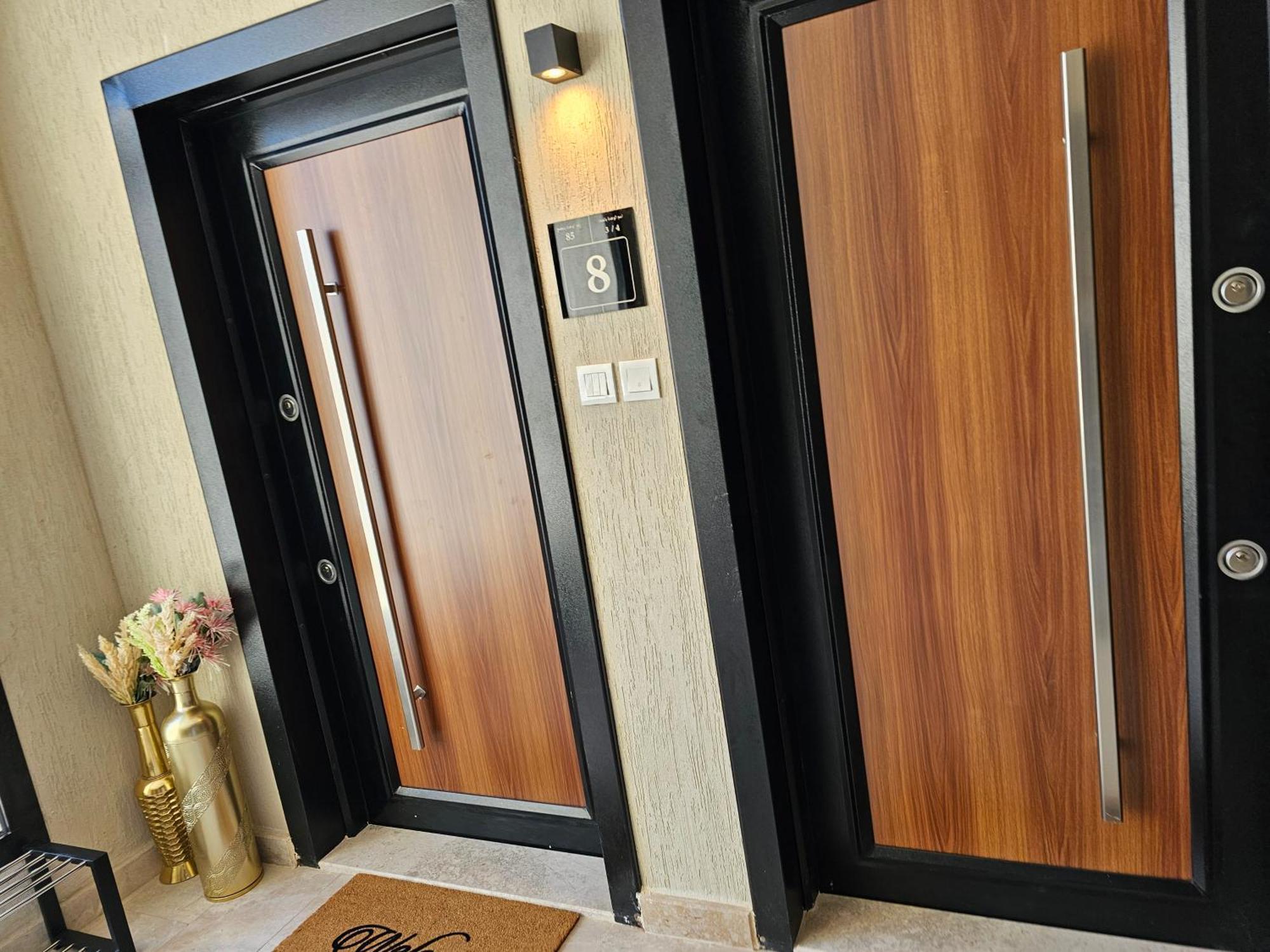 الشقق الفاخرة Modern Apartments Of 3 Bedrooms 5 Minutes To Haram Medina Luaran gambar