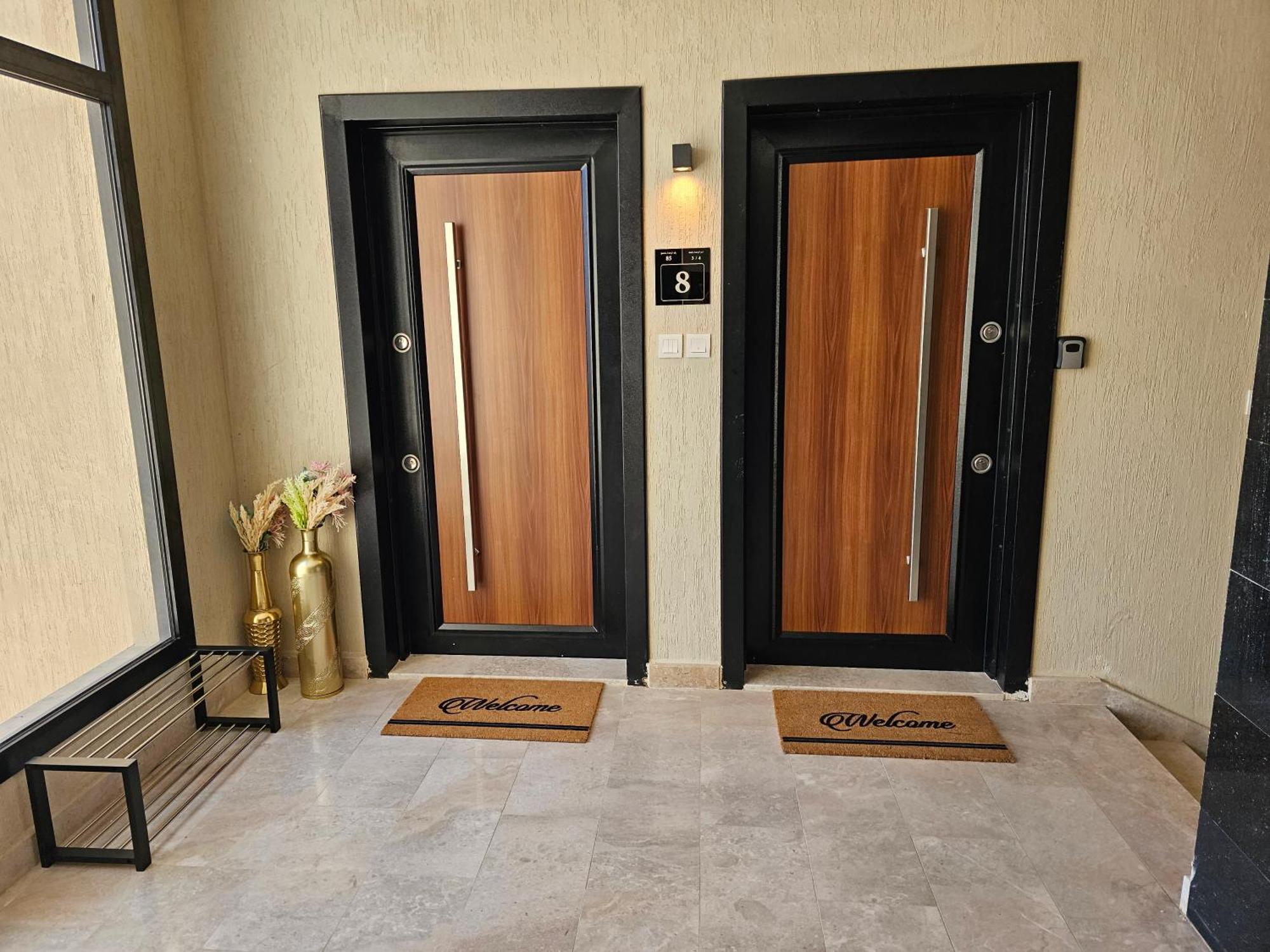 الشقق الفاخرة Modern Apartments Of 3 Bedrooms 5 Minutes To Haram Medina Luaran gambar